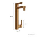 Ver imagem 3 de Misturador Monocomando de Mesa com Filtro 2240 Twin Click Red Gold Deca