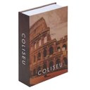 Ver imagem 3 de Livro Cofre Camuflado Decoração 2 Chaves Metal Coliseu 24cm