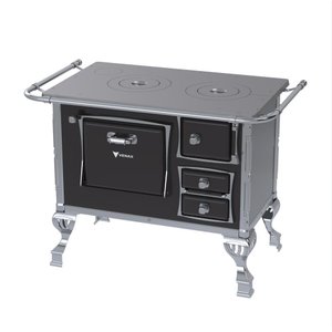 Fogao a Lenha Gii N 1 Preto sem Tampa Se