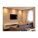 Ver imagem 5 de Kit 6 Spots de Embutir Quadrado Led Cob 3W Luz Amarela 3000K