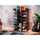Ver imagem 1 de Sapateira Vertical Multi Uso Aberta Quarto Preto Lia