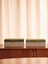 Ver imagem 4 de Caixa Decorativa em MDF e Veludo Verde 23cm 24224 Mart