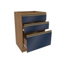 Ver imagem 3 de Balcão 3 Gavetas Kappesberg Celeste 100% Mdf Nogueira-azul Profundo 60cm