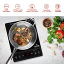 Ver imagem 2 de Duxtop Fogão de Indução Portátil com Timer e Sensor Touch 1800w (preto)