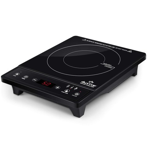 Duxtop Fogão de Indução Portátil com Timer e Sensor Touch 1800w (preto)