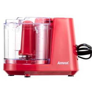 Mini Processador de alimentos Amvox  APR 1001 Red (110V)