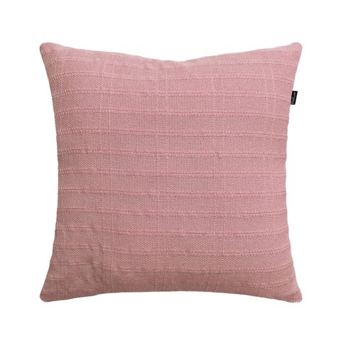 Almofada Italiana Algodão 40x40cm Rosa Fastlar Almofada 40x40cm Cheia