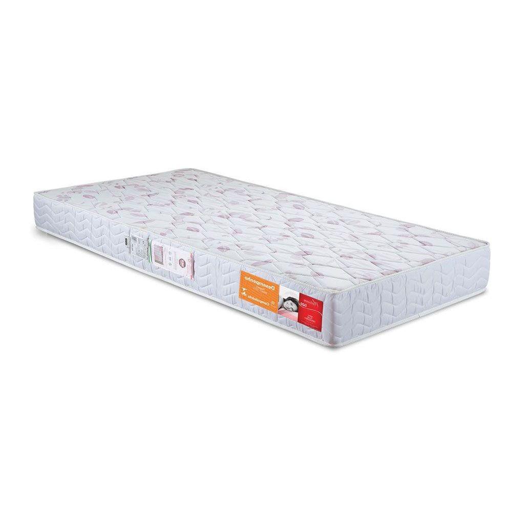 Colchão Solteiro Orthocrin Espuma D20 Platinum (88x188x12) - 