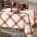 Ver imagem 2 de Toalha de Mesa Quadrada 4 Lugares Natal Natalino Papai Noel Estampa:natal 99