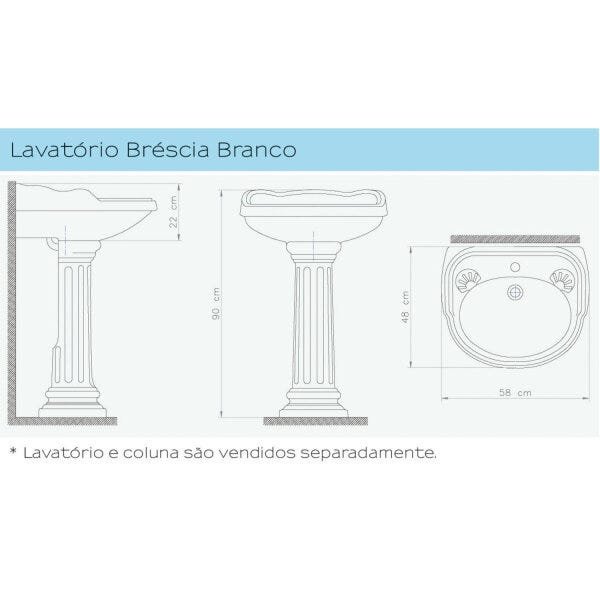 Lavatório Eternit Bréscia - 3