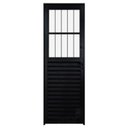 Ver imagem 1 de Porta de Alumínio Preto de Entrada Social Hale Esquadrias - Lado Esquerdo - 2.10 (a) X 0.80 (l)