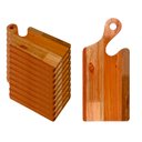 Ver imagem 1 de 10 Tábuas de Corte Carne Legumes e Frutas Tamanho Pequeno 25 Cm Madeira de Eucalipto - Woodspot ()