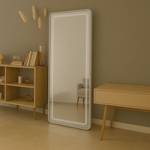 Espelheira 170x70 E14 Aluminio Dourado Sup Par Led Jat 01 Amarelo Bivolt