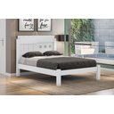 Ver imagem 2 de Cama Casal Framar Leticia Branco - Framar Móveis