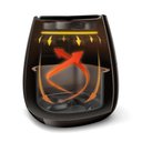 Ver imagem 4 de Fritadeira Elétrica Philips Airfryer 2,6L Preto RI9217 - 220V