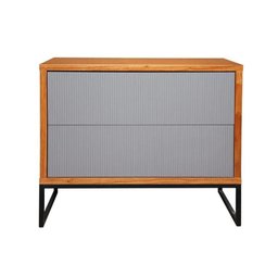 Buffet Charlote - Madeira Maciça com Gavetas em Mdf Frisado - Távoli Decor - 1