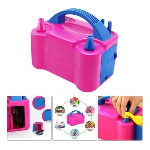 Super Bomba Compressor Inflador Elétrico Encher Balão Bexiga