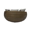 Ver imagem 3 de Sofá Concha Futon Essencial Bola 1,50m Fibra Indiano - Branco