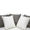 Ver imagem 5 de Sofá Concha Futon Essencial Bola 1,50m Fibra Indiano - Branco