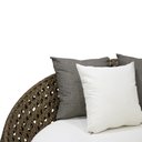 Ver imagem 4 de Sofá Concha Futon Essencial Bola 1,50m Fibra Indiano - Branco
