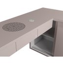 Ver imagem 4 de Mesa Nails Premium Ripado 167x117cm com Aspirador - Rosa