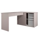 Ver imagem 3 de Mesa Nails Premium Ripado 167x117cm com Aspirador - Rosa