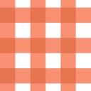 Ver imagem 1 de Papel de Parede Doce Estilo Xadrez Laranja 81888
