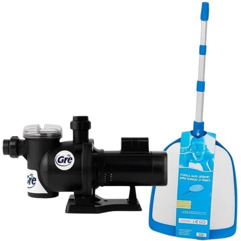 Bomba para Piscina 1/3 Cv Monofásica com Peneira de Cabo Telescópico Fluidra