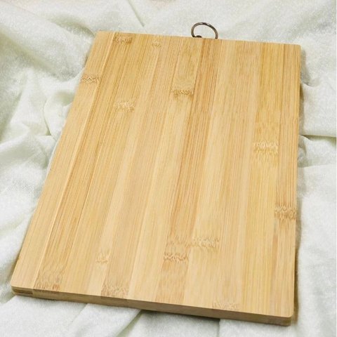 Tábua para Corte em Bambu 24x34cm Carne, Legumes Frios e Churrasco