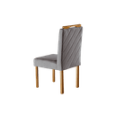 Ver imagem 2 de Cadeiras para Mesa de Jantar Madeira Maciça - Jade - Móveis Mundial