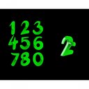 Ver imagem 1 de Marcador Números Cursivos Mod 1 2 Cm