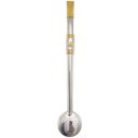 Ver imagem 3 de Bomba Chimarrão Rosca Aço Inox 304 Ouro 18k Pingente Desenho Nossa Senhora Aparecida Dourada