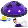 Meia Bola Bosu com Elastico Grande Yoga Academia Treino Pilates Reabilitaçao Fisioterapia Musculaçao - 1