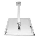 Ver imagem 3 de Ducha Chuveiro Aquecedor Solar Gás Quadrado Fino Cr 20x20cms