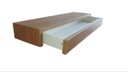 Ver imagem 2 de Aparador Suspenso Mdf Madeirado com Gaveta 40x20x10