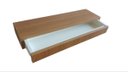 Ver imagem 4 de Aparador Suspenso Mdf Madeirado com Gaveta 40x20x10