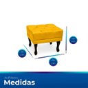 Ver imagem 4 de Puff Retro Confortável e Clássico Suede