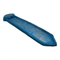 Incensário Régua 23 Cm Universal em Resina - Selecione a Cor:azul Claro - 1