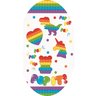 Toalha de Banho Infantil Felpuda Estampada 60 cm x 110 cm - Pop it - 2