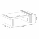 Ver imagem 5 de Mesa de Centro Ambiente Luna Cinamomo Off White com Espelho - Hb Móveis