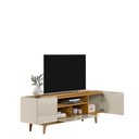 Ver imagem 4 de Rack para Tv até 75 Polegadas Orlando Linea Brasil Tauari/off White Brilho
