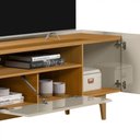 Ver imagem 6 de Rack para Tv até 75 Polegadas Orlando Linea Brasil Tauari/off White Brilho
