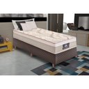 Ver imagem 2 de Cama Box Conjugado Solteiro com Colchão 88x62x188 Los Angeles Gazin Cr35326 Areia-marrom