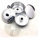 Ver imagem 2 de Forma De Bolo Vigorosa 5 Em 1 Multiuso Craqueada