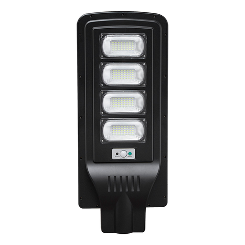 Luminária Led Taschibra Solar TR Sun Poste 80W Preto 6500K C/ Controle Remoto