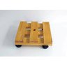 Suporte Para Vasos De Plantas Com Rodinhas 35x35 Cm - 2