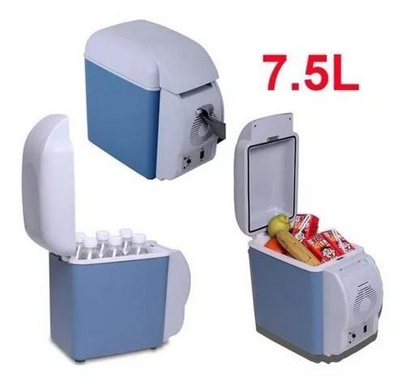 Mini Geladeira Cooler Veicular 2em1 Só Esfria e Aquece 7,5l Cooling&warming Mini Geladeira 7,5 - 5