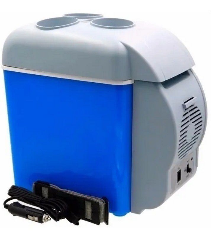 Mini Geladeira Cooler Veicular 2em1 Só Esfria e Aquece 7,5l Cooling&warming Mini Geladeira 7,5 - 3
