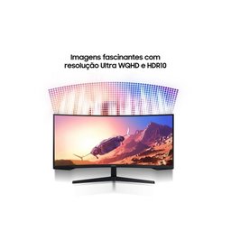 Monitor Gamer Curvo Samsung Odyssey G5 34", 165 Hz, 1ms, Freesync, Hdr10 - Lc34g55twwlmzd - 8