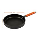 Ver imagem 4 de Jogo de Panelas Antiaderente Cerâmica Cucina Preto 7 Peças